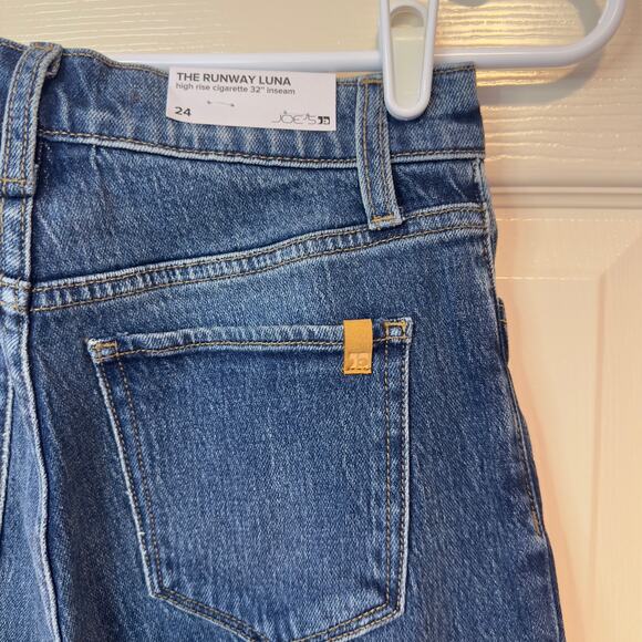 NWT Joe’s Jeans The Runway Luna High Rise Cigarette Jeans Size 24 Mediterranean - Picture 9 of 10